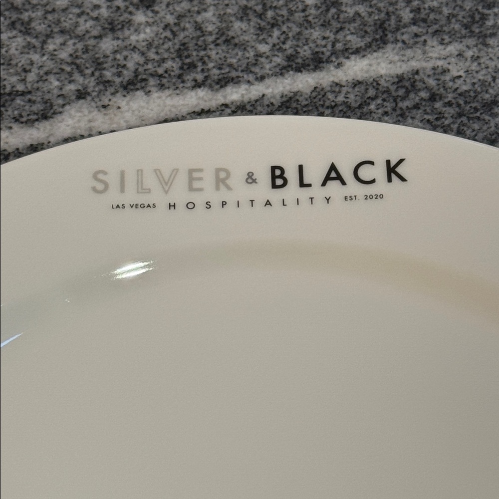 Las Vegas Raiders Allegiant Stadium Suite Hospitality Plates (set of 2) - Picture 5 of 6